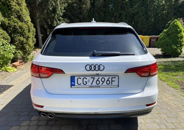 Audi A4 cena 87600 przebieg: 108000, rok produkcji 2018 z Grudziądz małe 191